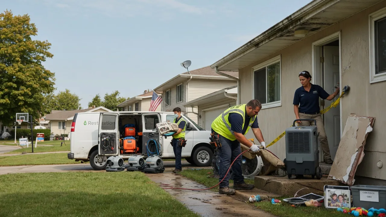Water Damage Restoration in Allensville, PA near me